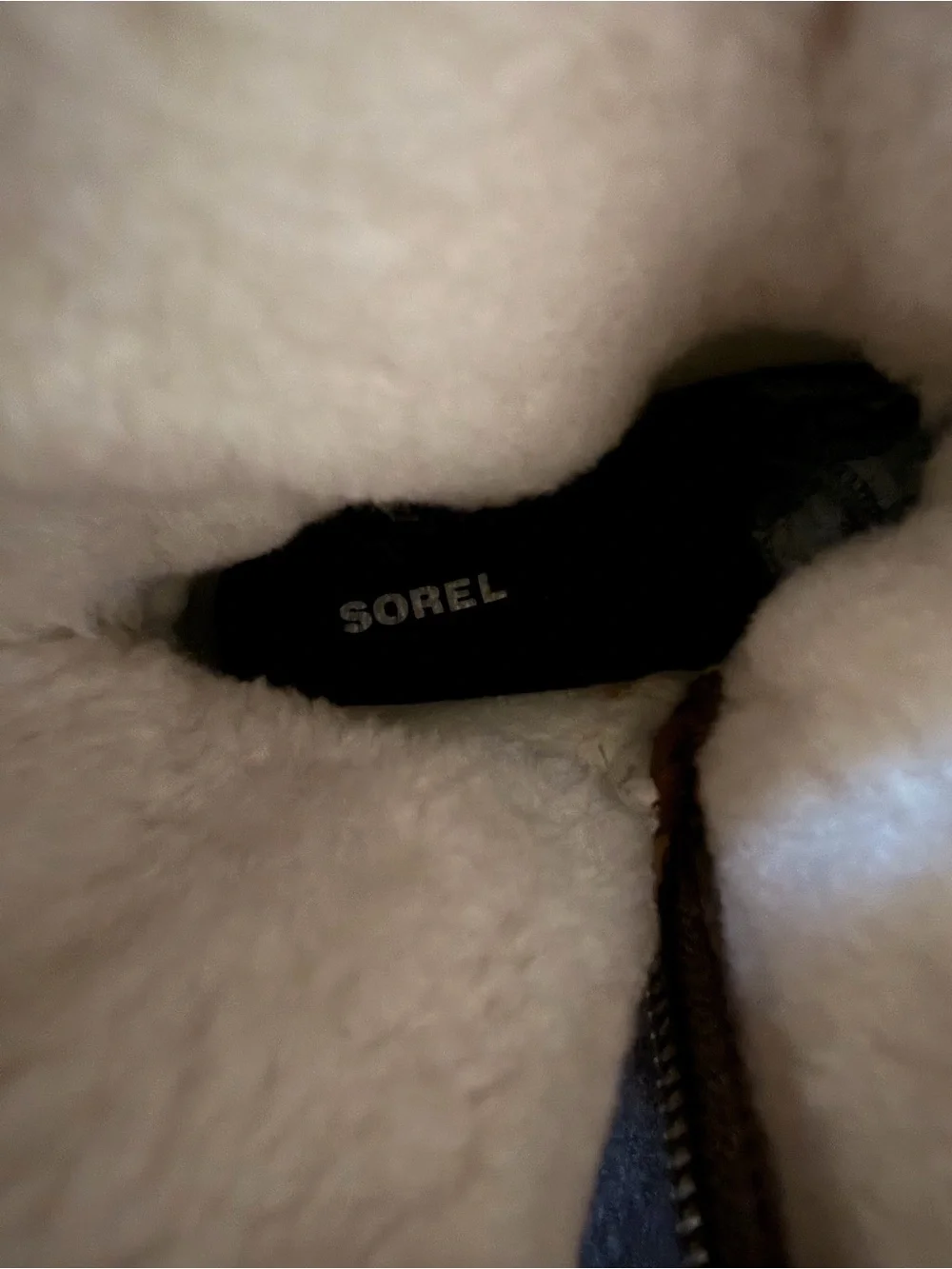 Sorel Waterproof Faux Fur Mid-Calf Boots Women’s 7 Brown NL3025-224